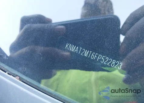 2015 Nissan Rogue S from USA, damaged, VIN KNMAT2MT6FP522823